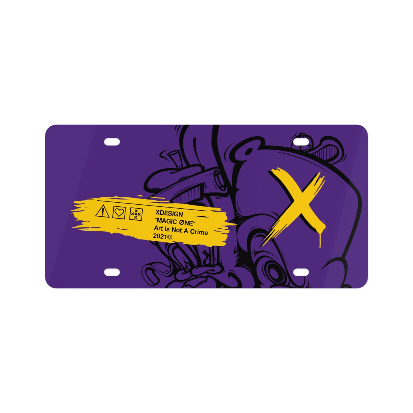 LICENSE PLATE - MAGIC ONE